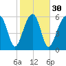 Jenkins Creek tide chart for Tuesday, January 30, 2024