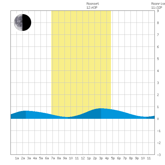 Jesters Island tide chart for Friday, November 22, 2024