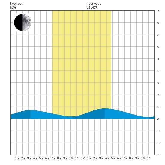Jesters Island tide chart for Friday, November 28, 2025