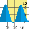 Marmot Bay tide chart for Tuesday, August 12, 2025