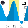 Kelp Island Passage tide chart for Tuesday, January 12, 2021
