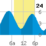 Kings Bay tide chart for Friday, January 24, 2025