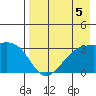 Adak Bight tide chart for Monday, August 5, 2024