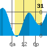 north shore, Kujulik Bay tide chart for Saturday, August 31, 2024