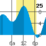 north shore, Kujulik Bay tide chart for Tuesday, February 25, 2025
