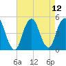 Barren Island tide chart for Thursday, August 12, 2021