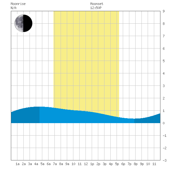 Lynchburg Landing tide chart for Friday, November 22, 2024