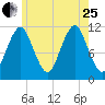Machiasport tide chart for Tuesday, July 25, 2023