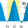 Machiasport tide chart for Friday, January 31, 2025