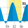 Daymark 239 tide chart for Sunday, January 31, 2021