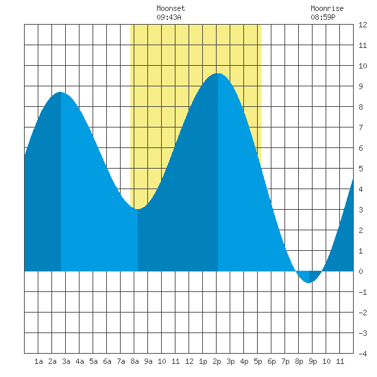 Shi Shi Beach tide chart for Sunday, January 31, 2021