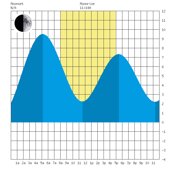 Shi Shi Beach tide chart for Wednesday, January 17, 2024