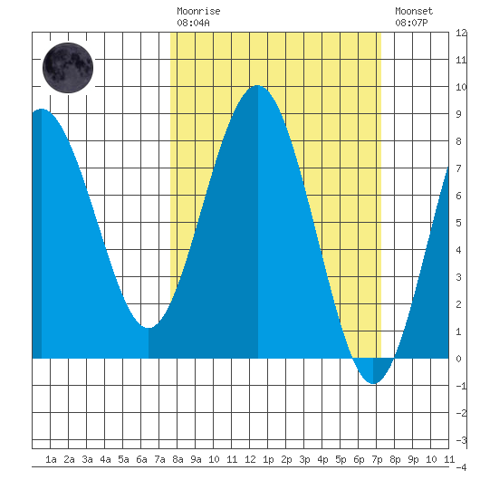 Shi Shi Beach tide chart for Sunday, March 10, 2024