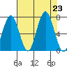 Shi Shi Beach tide chart for Friday, August 23, 2024