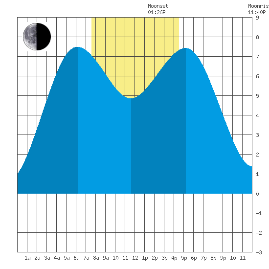 Shi Shi Beach tide chart for Friday, November 22, 2024