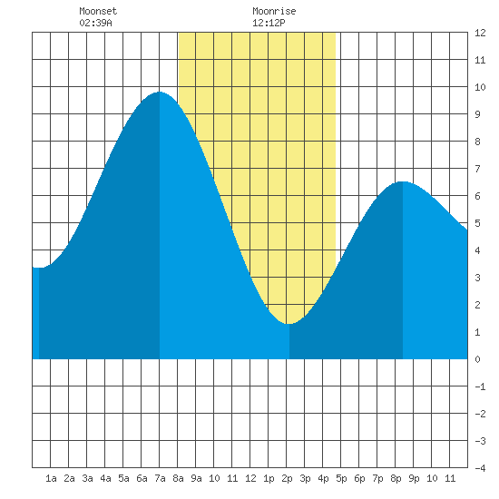 Shi Shi Beach tide chart for Wednesday, January 8, 2025