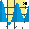 Shi Shi Beach tide chart for Saturday, August 23, 2025