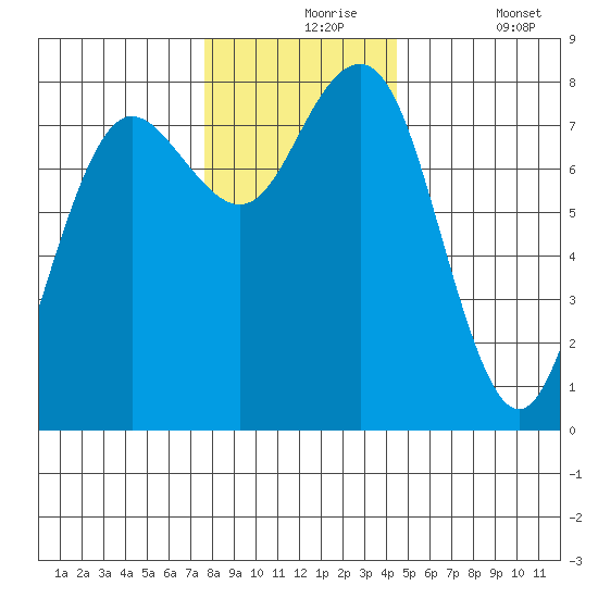Shi Shi Beach tide chart for Tuesday, November 25, 2025