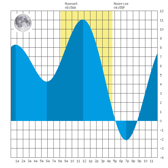 Shi Shi Beach tide chart for Saturday, January 3, 2026