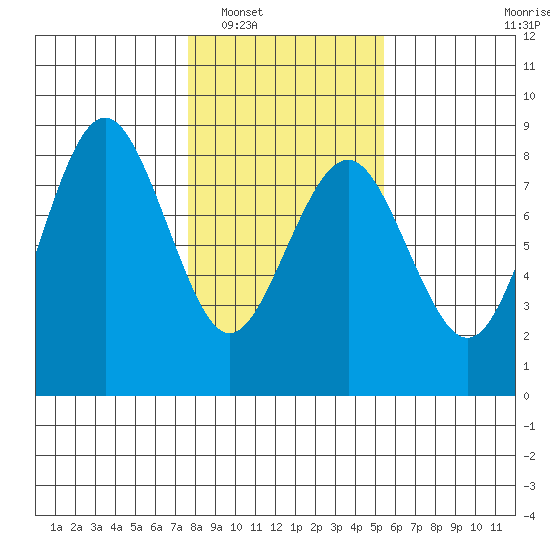 Shi Shi Beach tide chart for Friday, February 6, 2026