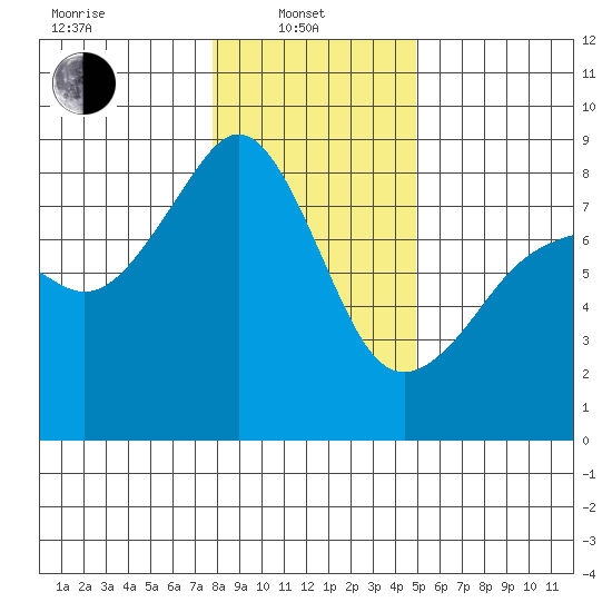 Fort Flagler tide chart for Tuesday, January 21, 2025