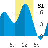Tillamook Bay tide chart for Tuesday, December 31, 2024