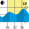 Mining Camp tide chart for Monday, August 12, 2024