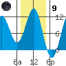 Monte Carlo Island tide chart for Friday, February 9, 2024