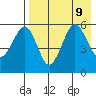 Morzhovoi Bay tide chart for Friday, August 9, 2024