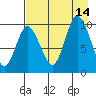 Trap Point tide chart for Saturday, August 14, 2021