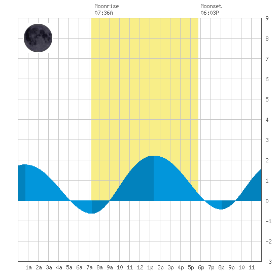 Mt. Pleasant Plantation tide chart for Wednesday, January 29, 2025