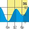 Nachalni Island tide chart for Wednesday, July 31, 2024