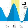 Nachalni Island tide chart for Thursday, December 12, 2024