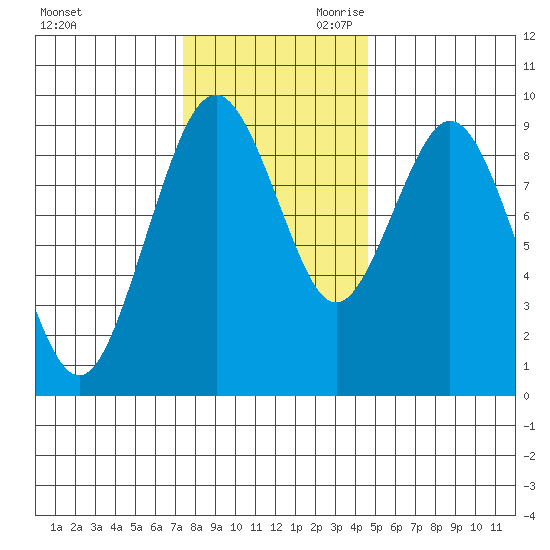 Naselle River tide chart for Tuesday, November 21, 2023