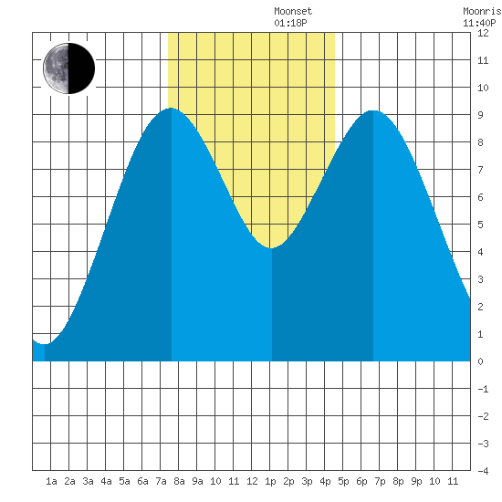 Naselle River tide chart for Friday, November 22, 2024