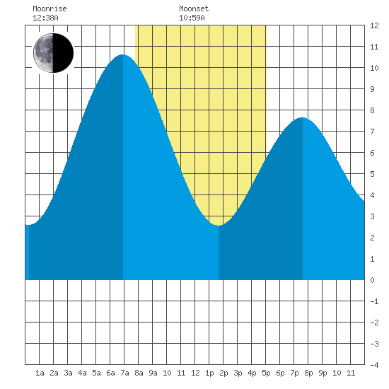 Naselle River tide chart for Tuesday, January 21, 2025