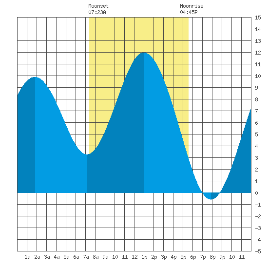Naselle River tide chart for Tuesday, February 11, 2025