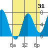 Pacific City tide chart for Thursday, August 31, 2023
