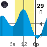 Pacific City tide chart for Wednesday, January 29, 2025