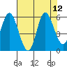Netarts Bay tide chart for Tuesday, August 12, 2025