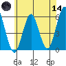 New Haven tide chart for Sunday, June 14, 2026