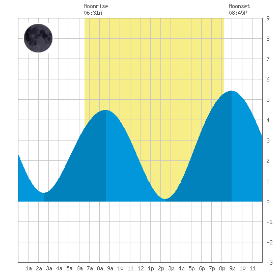 North Dewees Island tide chart for Sunday, August 4, 2024