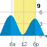 North Dewees Island tide chart for Sunday, February 9, 2025