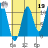 North Pass, West End tide chart for Monday, August 19, 2024