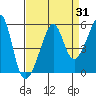 San Francisco Pier 41 tide chart for Thursday, August 31, 2023