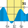 San Francisco Pier 41 tide chart for Saturday, May 31, 2025