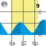 Norwich tide chart for Saturday, August 9, 2025