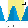 Nowell Creek tide chart for Tuesday, August 12, 2025