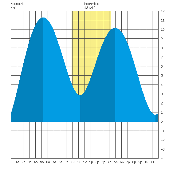 Nuka Passage tide chart for Sunday, January 5, 2025