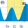 Oak Branch tide chart for Sunday, May 31, 2026